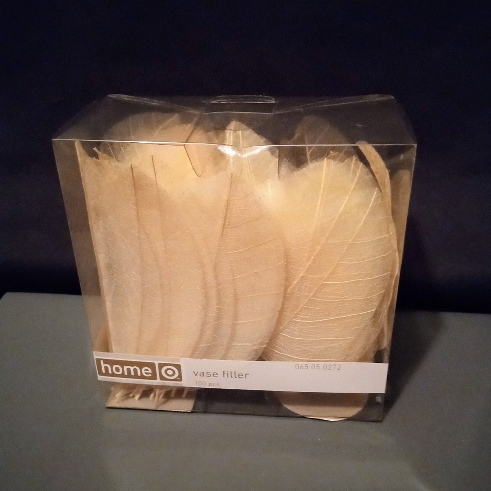 Home Beige 100 Pieces Leaf Vase Filler
